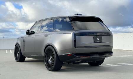 Range Rover Satin Dark Grey 3M wrap 00040