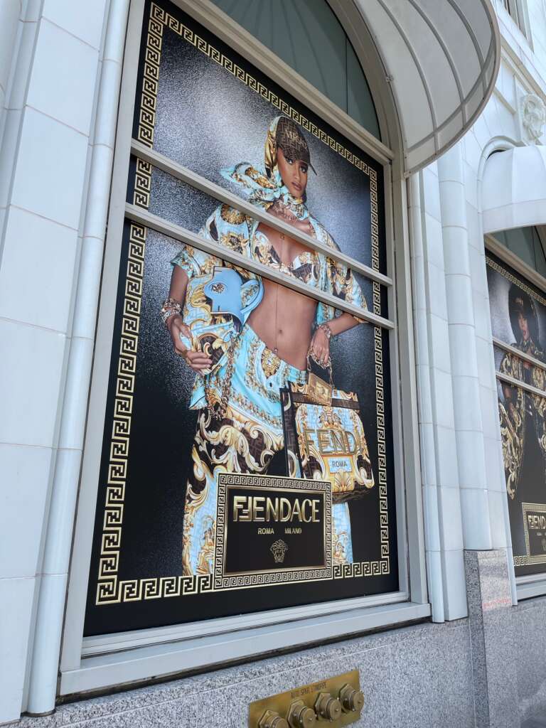 Fendi interior wrap