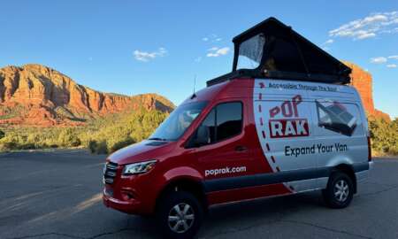 Poprak Sprinter commercial wrap