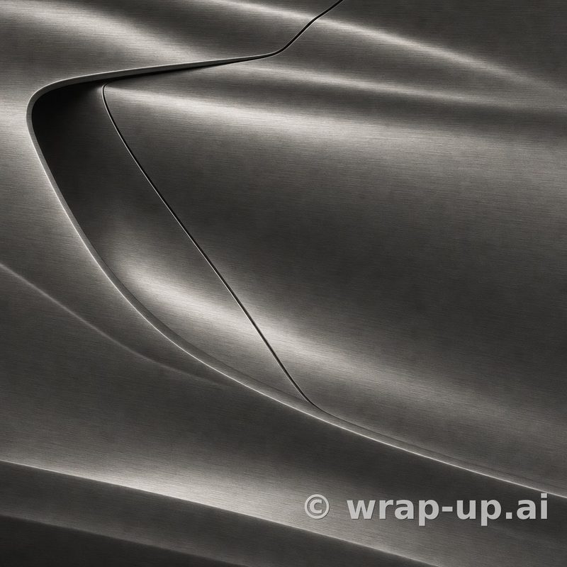 3M 2080 BR230 Titanium vinyl wrap color sample