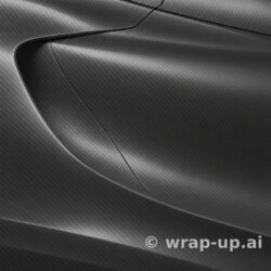 3M 2080 CFS12 Black vinyl wrap color sample