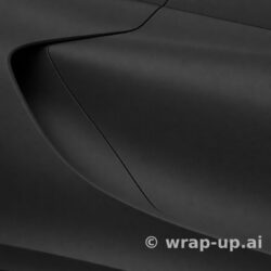 3M 2080 M12 Black vinyl wrap color sample