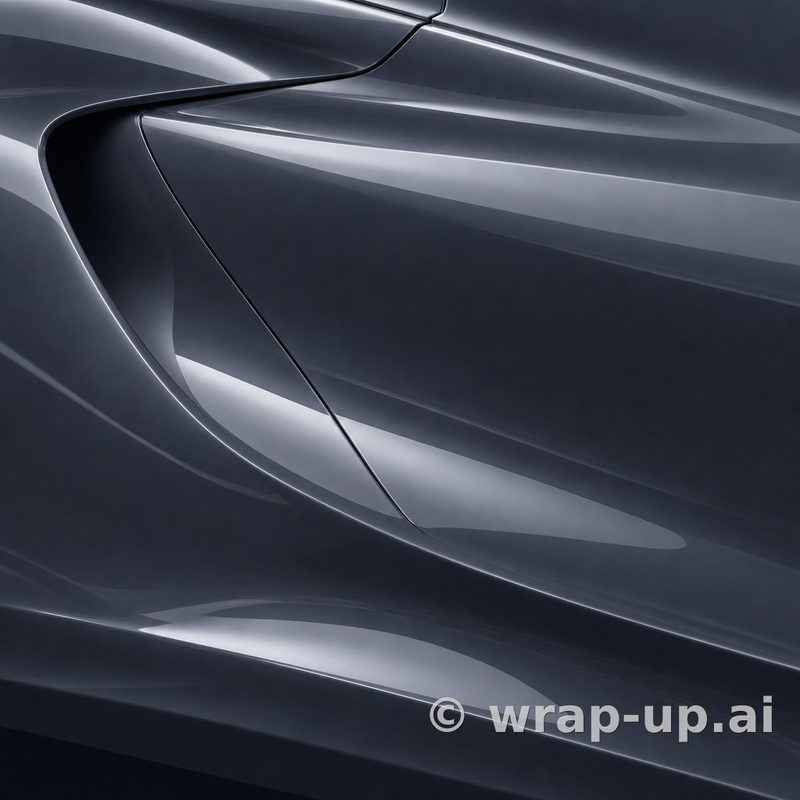 3M 2080 G127 Boat Blue vinyl wrap color sample