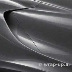 3M 2080 G201 Anthracite vinyl wrap color sample