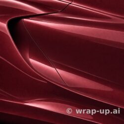 3M 2080 G203 Red Metallic vinyl wrap color sample