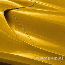3M 2080 G25 Sunflower vinyl wrap color sample
