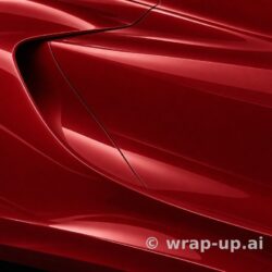 3M 2080 G363 Dragon fire Red vinyl wrap color sample
