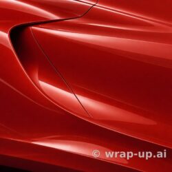 3M 2080 G364 Fiery Orange vinyl wrap color sample