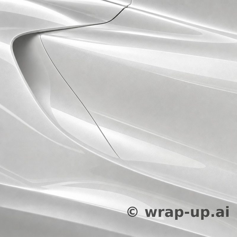3M 2080 GP240 White Gold Sparkle vinyl wrap color sample
