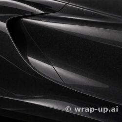 3M 2080 GP282 Ember Black vinyl wrap color sample