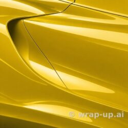 3M 2080 HG15 High Gloss Bright Yellow vinyl wrap color sample