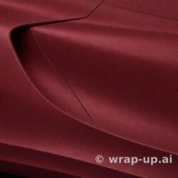 3M 2080 M203 Red Metallic vinyl wrap color sample