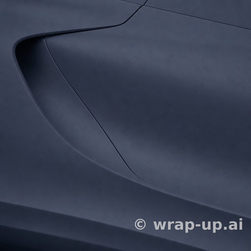 3M 2080 M27 Indigo vinyl wrap color sample