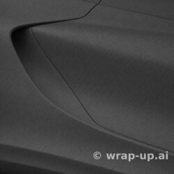 3M 2080 MX12 Matrix Black vinyl wrap color sample