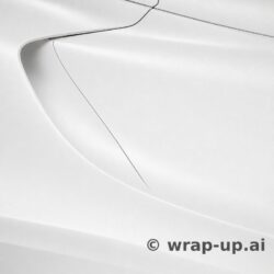 3M 2080 S10 White vinyl wrap color sample