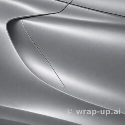 3M 2080 S120 White Aluminum vinyl wrap color sample