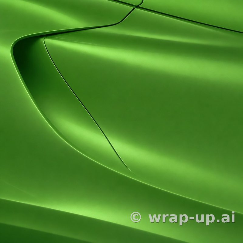 3M 2080 S196 Apple Green vinyl wrap color sample