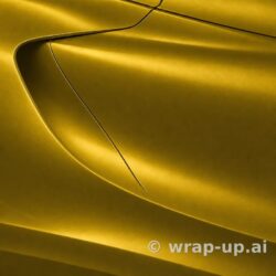 3M 2080 S335 Bitter Yellow vinyl wrap color sample