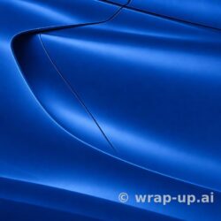 3M 2080 S337 Perfect Blue vinyl wrap color sample