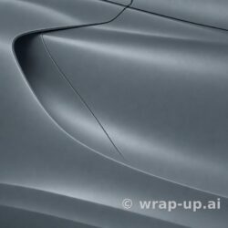 3M 2080 S51 Battleship Gray vinyl wrap color sample