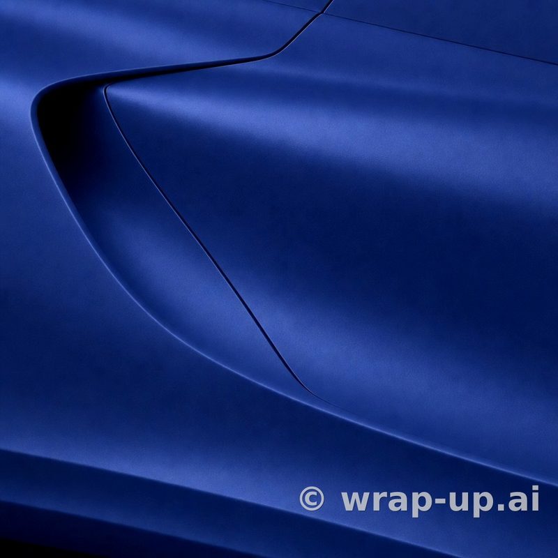 KPMF K75558 Metro Violaceous blue vinyl wrap color sample