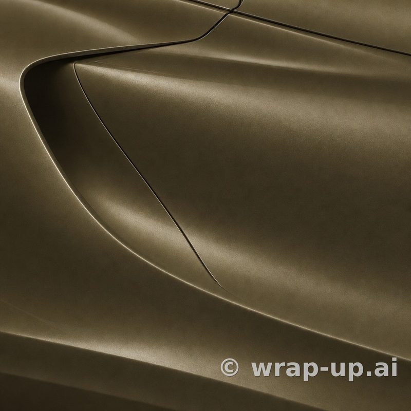 KPMF K75531 Stealth Tundra vinyl wrap color sample
