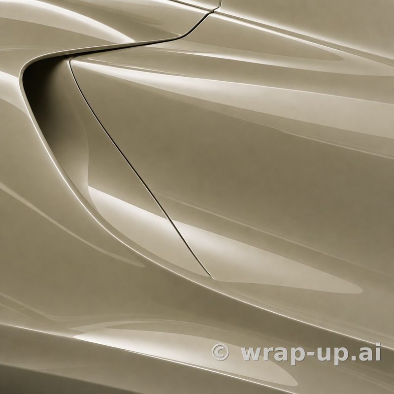 Orafol 970RA 816G Glossy Papyrus vinyl wrap color sample