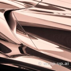 Avery SW900 211 Rose Gold chrome vinyl wrap color sample
