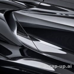Avery SW900 196 Black chrome vinyl wrap color sample