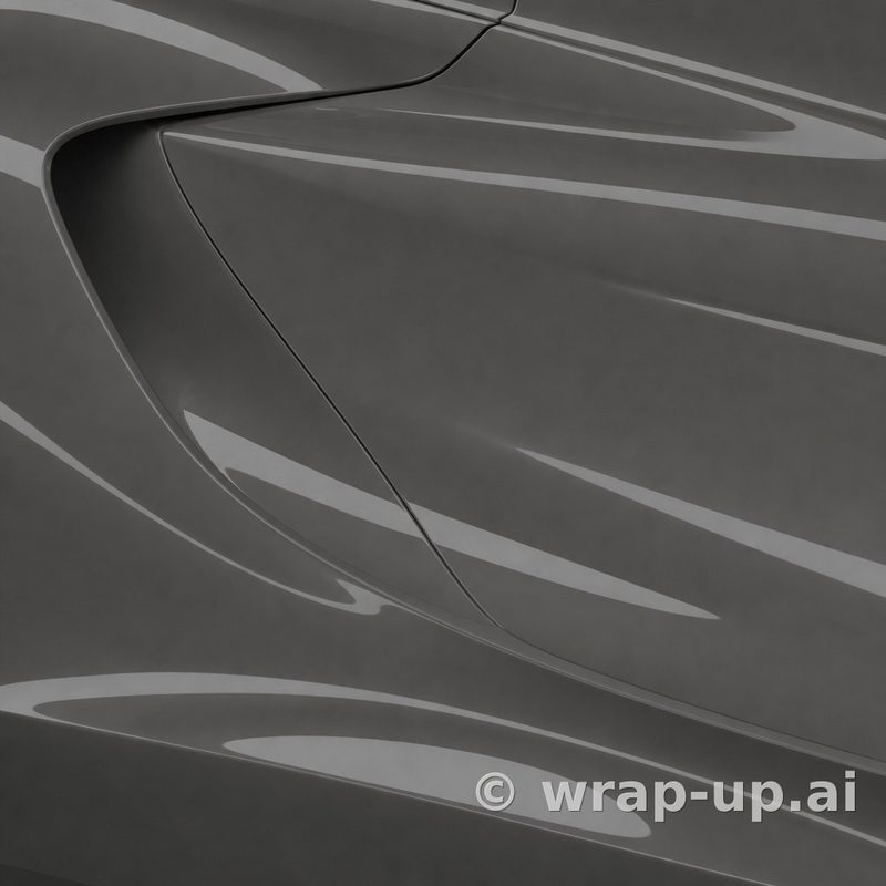 Avery SW900 865 Dark Grey vinyl wrap color sample