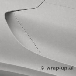 Avery SW900 857 Metallic Silver vinyl wrap color sample