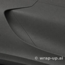 Avery SW900 845 Metallic Charcoal vinyl wrap color sample