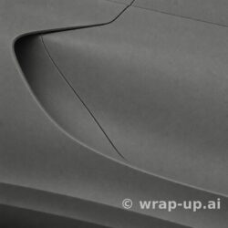 Avery SW900 840 Metallic Gunmetal vinyl wrap color sample