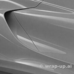 Avery SW900 821 Rock Grey vinyl wrap color sample