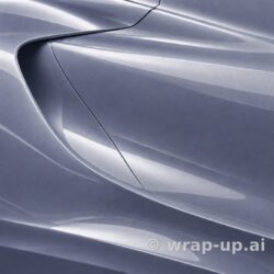 Avery SW900 816 Metallic Quick Silver vinyl wrap color sample