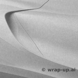 Avery SW900 812 Brushed Aluminum vinyl wrap color sample