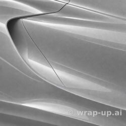 Avery SW900 803 Metallic Silver vinyl wrap color sample