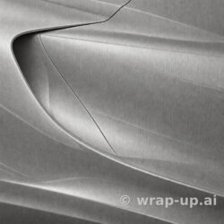 Avery SW900 802 Brushed Titanium vinyl wrap color sample