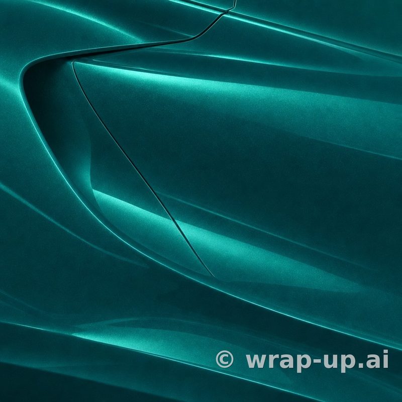 Avery SW900 796 Pearl Dark Green vinyl wrap color sample