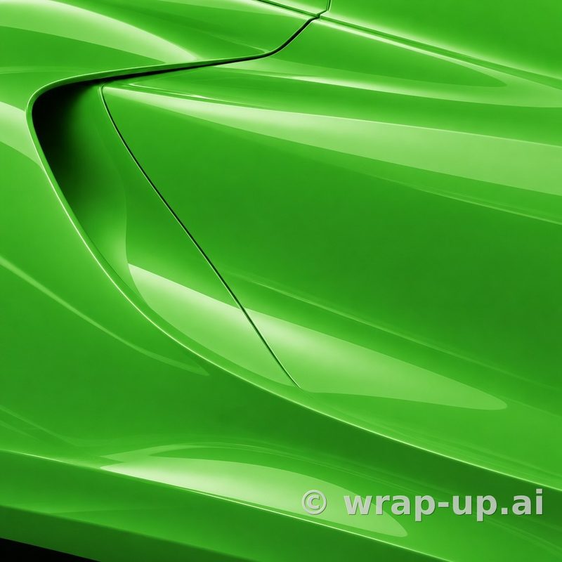 Avery SW900 758 Grass Green vinyl wrap color sample