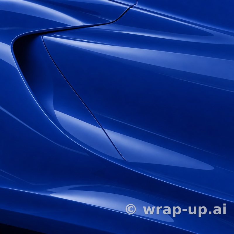 Avery SW900 681 Dark Blue vinyl wrap color sample