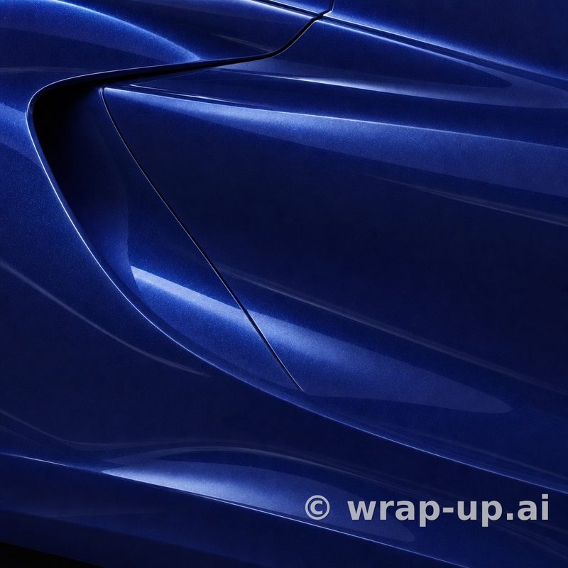 Avery SW900 679 Metallic Magnetic Burst vinyl wrap color sample
