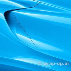 Avery SW900 632 Light Blue vinyl wrap color sample