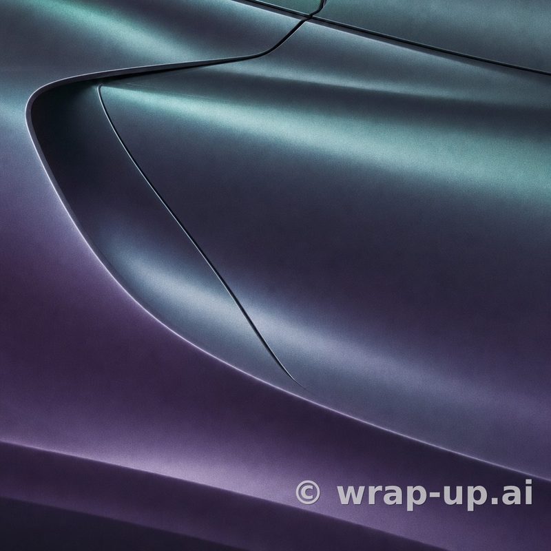 Avery SW900 610 Satin Lightning Ridge vinyl wrap color sample