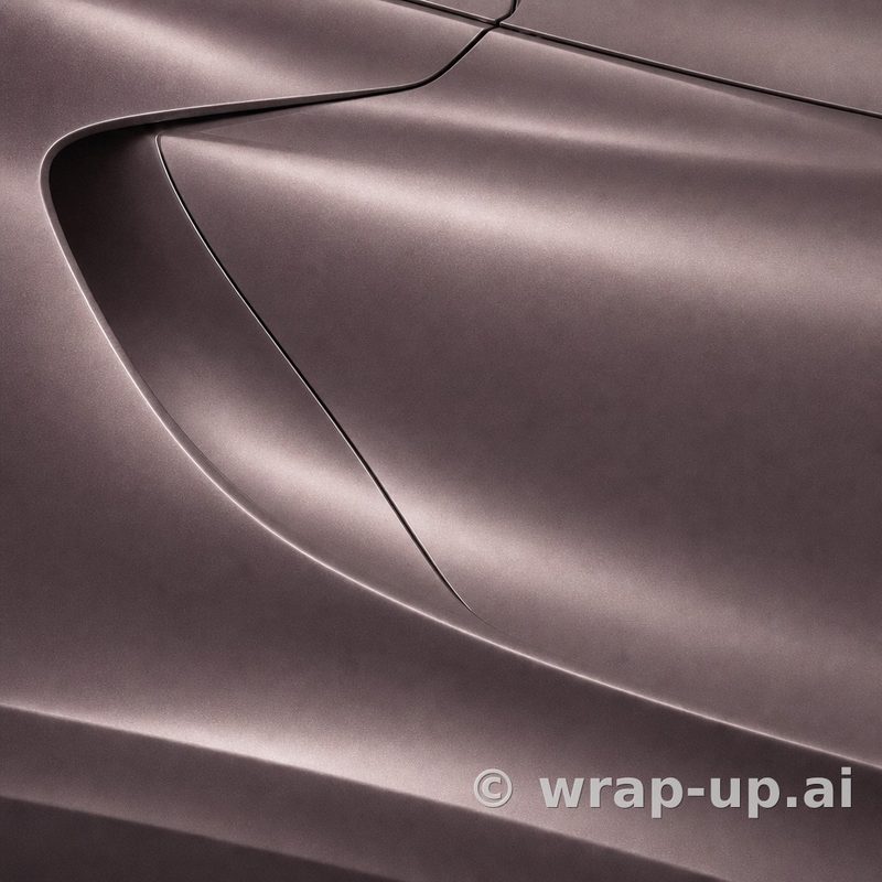 Avery SW900 566 Metallic Purple vinyl wrap color sample