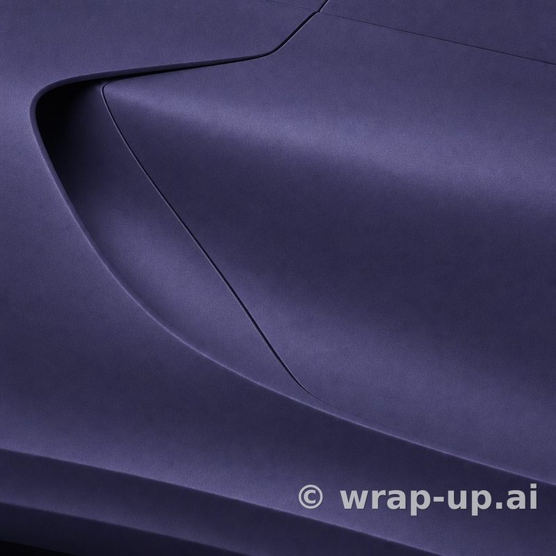 Avery SW900 565 Metallic Purple vinyl wrap color sample