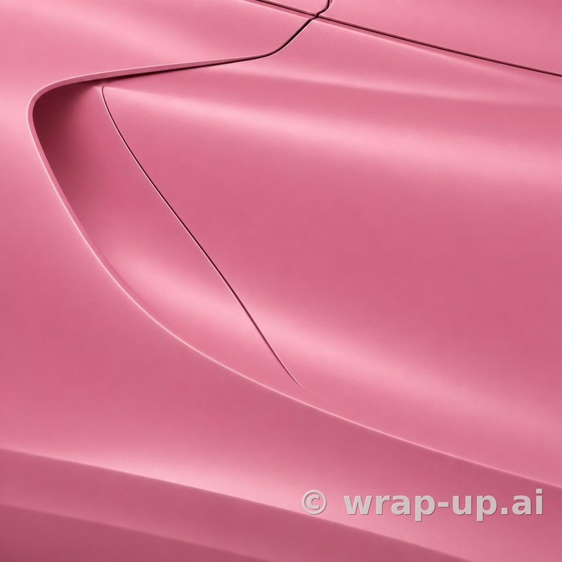 Avery SW900 514 Bubblegum Pink vinyl wrap color sample