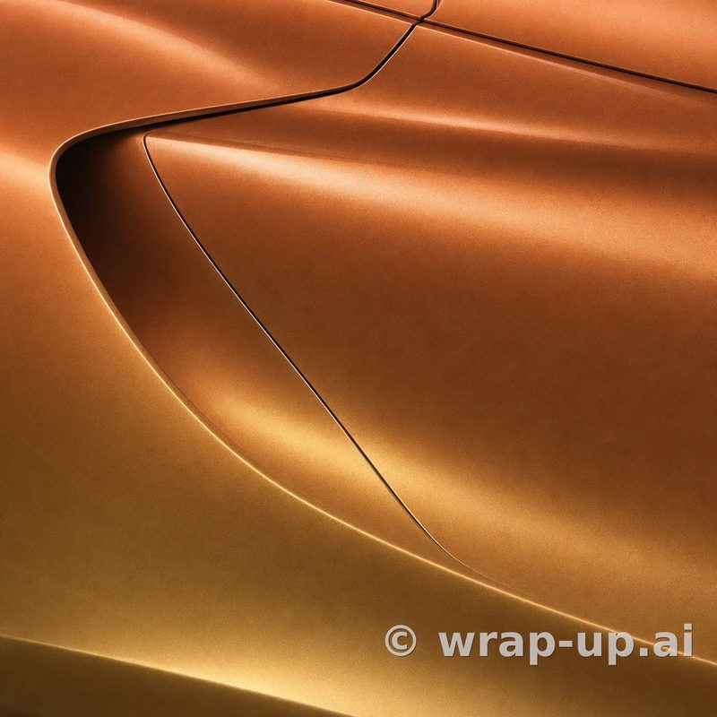 Avery SW900 446 Satin Rising Sun vinyl wrap color sample