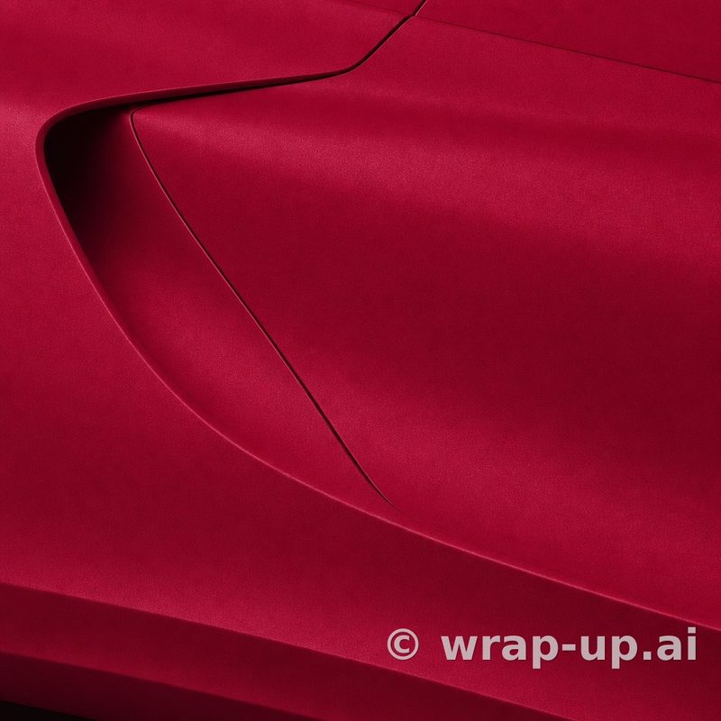 Avery SW900 444 Metallic Cherry vinyl wrap color sample