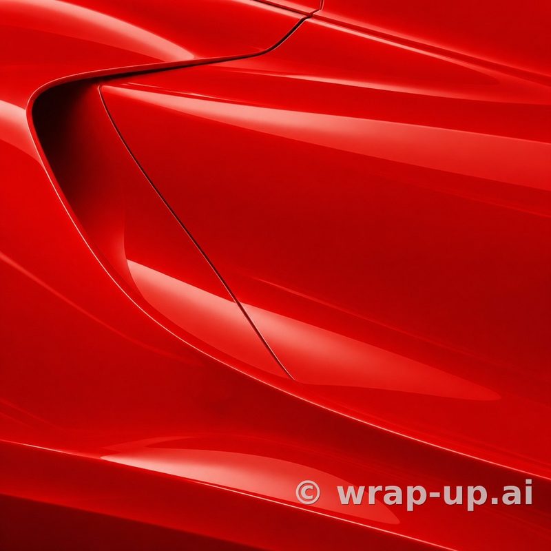 Avery SW900 436 Carmine Red vinyl wrap color sample